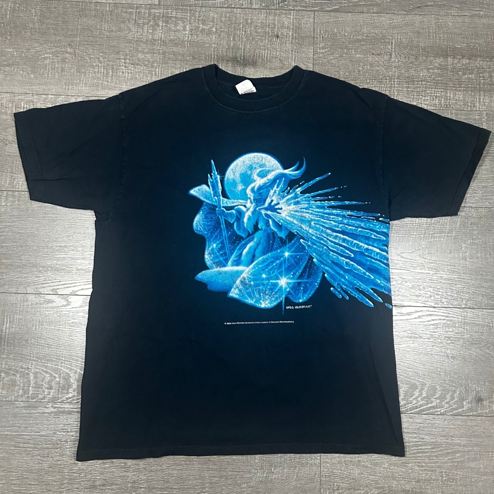 Trans-Siberian Orchestra 2004 Gregβ Hildebrandt T-Shirt Mens XL Black Anvil TSO